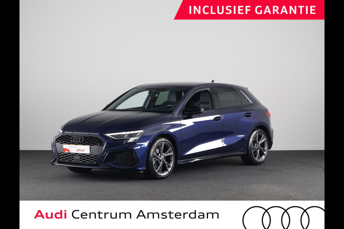 Audi A3 Sportback 30 TFSI S-Line 110 pk S-tronic | Verlengde garantie | Navigatie | Parkeersensoren (Park assist) | LED koplampen | S-Line |