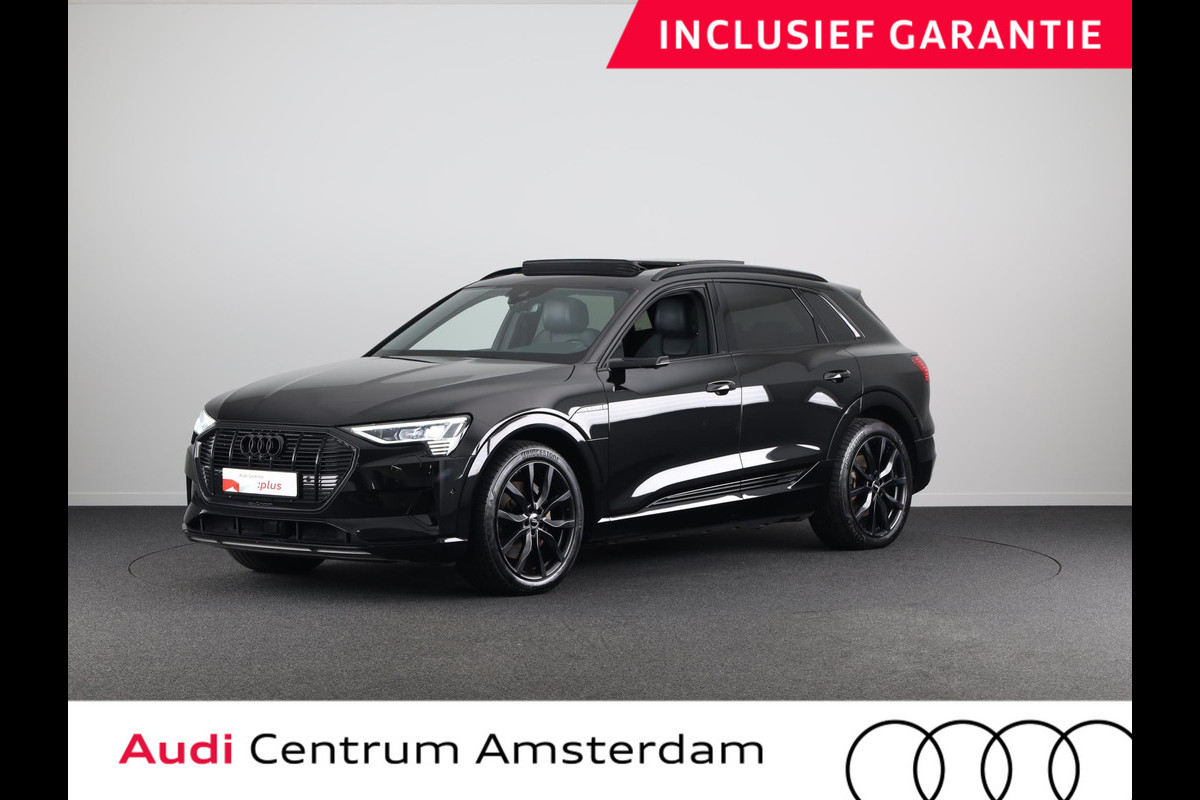 Audi e-tron e-tron 55 quattro advanced 95 kWh 408pk | Panoramadak | Adaptieve cruise controle | B&O soundsystem | Lederen bekleding