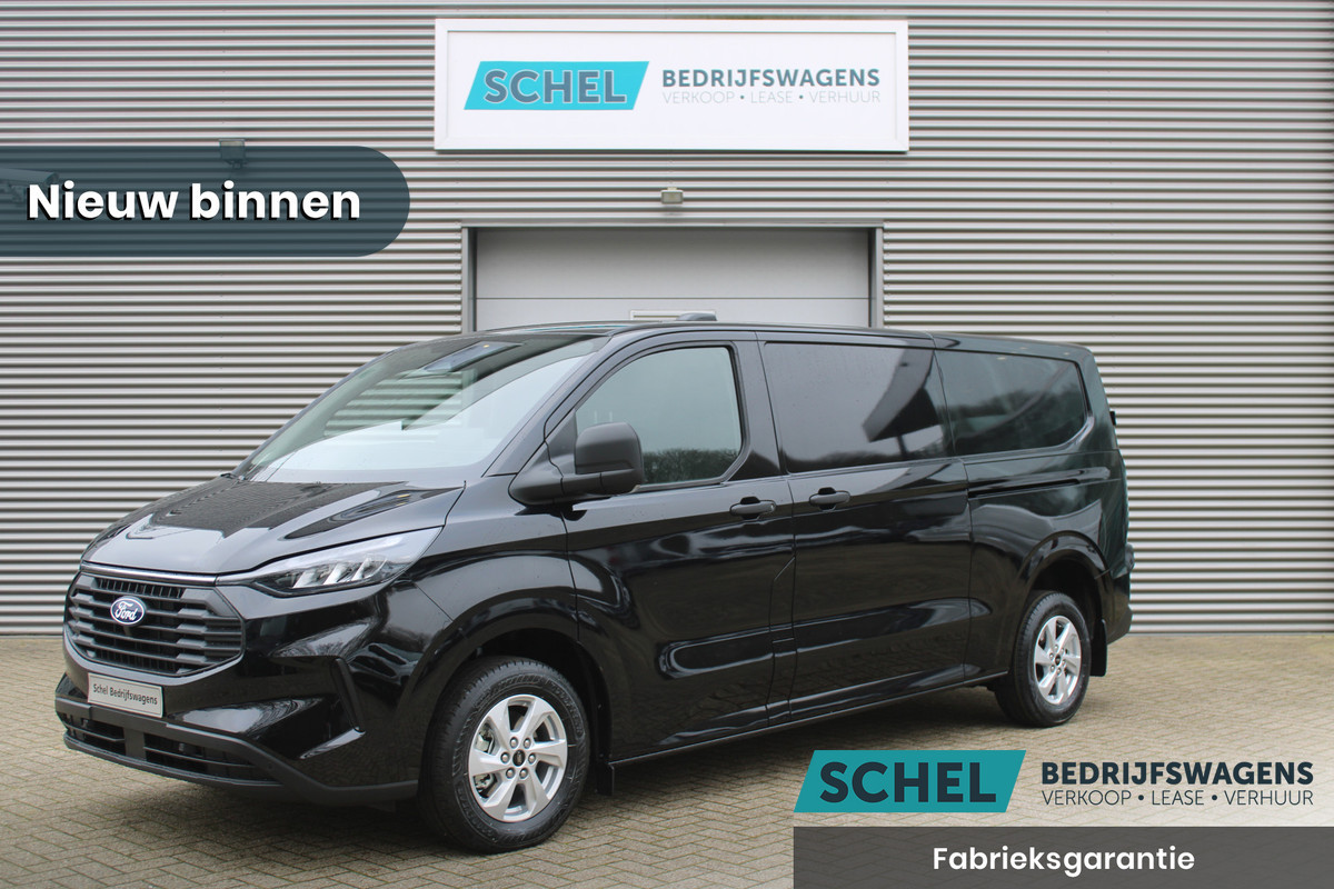 Ford Transit Custom 320 2.0 TDCI L2H1 Trend 170pk - 4x4 AWD - 2x Schuifdeur - Carplay - Android - Camera - Stoelverwarming - Rijklaar