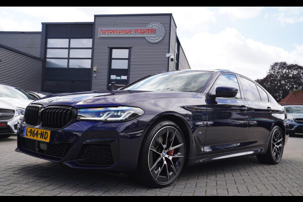 BMW 5 Serie 530e High Executive | M-pakket | M-stoelen | Sfeerverlichting | Schuifdak | 360 cam | Adaptieve Cruise | Applecarplay