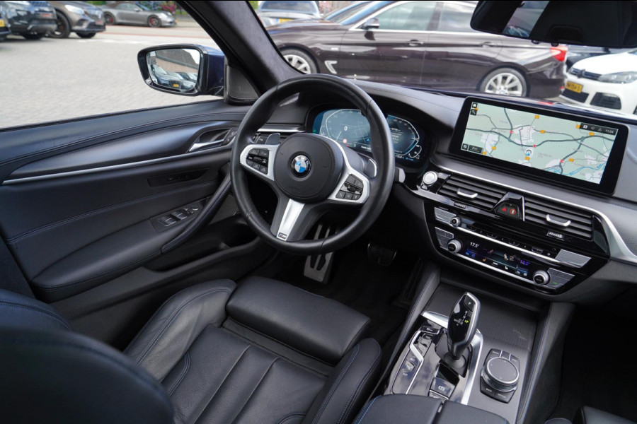 BMW 5 Serie 530e High Executive | M-pakket | M-stoelen | Sfeerverlichting | Schuifdak | 360 cam | Adaptieve Cruise | Applecarplay