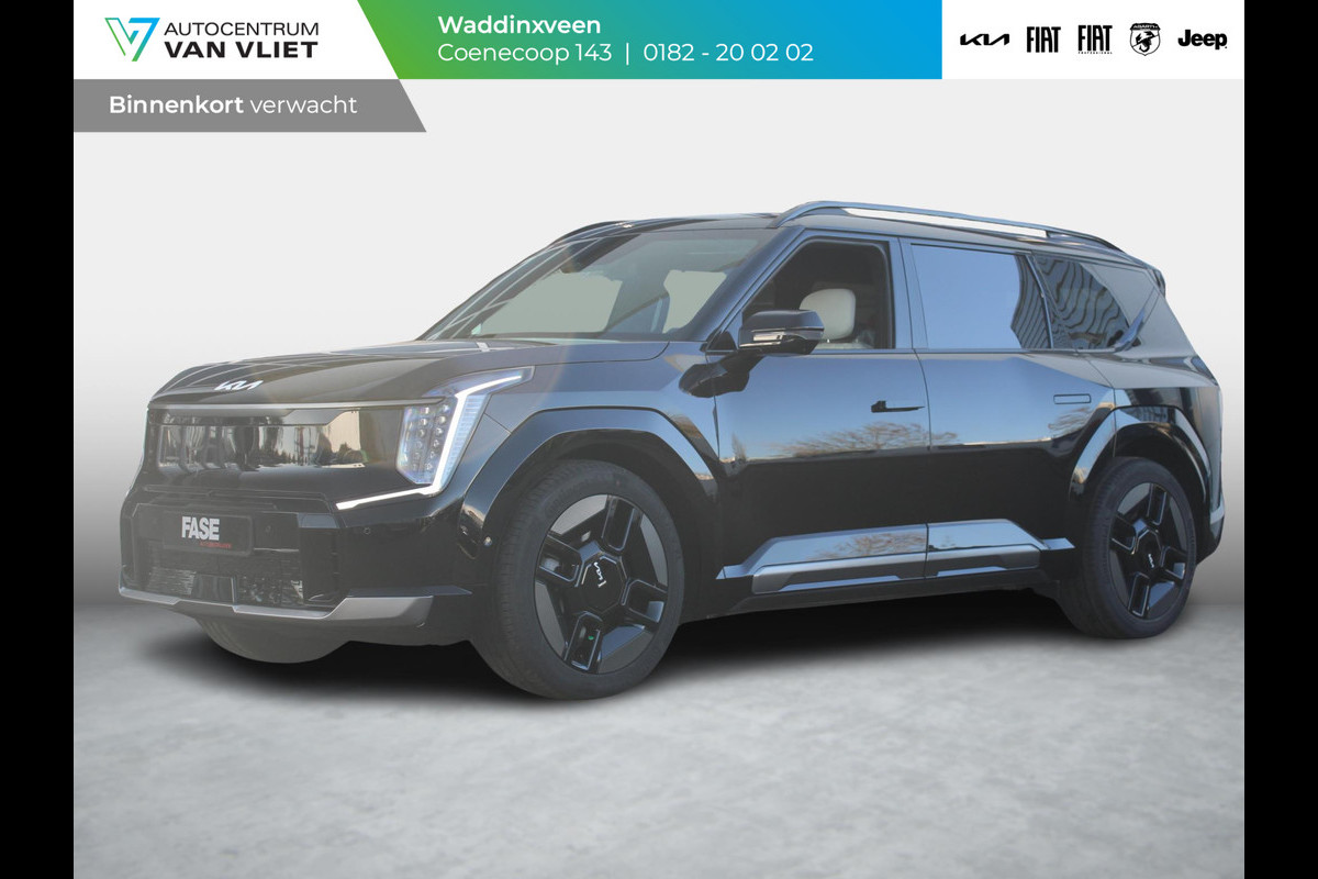 Kia EV9 GT-Line AWD 99.8 kWh | Clima | Navi | 7-Pers. | Adapt. Cruise | 21" | Head-Up | Stoel-/Stuurverwarming | Premium Audio | Schuif-/kanteldak