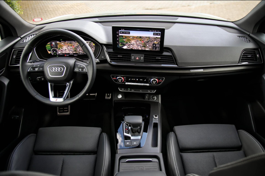 Audi Q5 55 TFSI e Quattro Competition Pro Line S S-Line 367pk Automaat! NIEUW MODEL|1e Eig|Dealer|Virtual Cockpit|HD Matrix LED|22