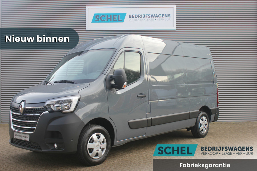 Renault Master T35 2.3 dCi 180pk L2H2 Work Edition - Navigatie - Camera - Trekhaak - Parkeersensoren - 270gr deuren - Allseason - Rijklaar