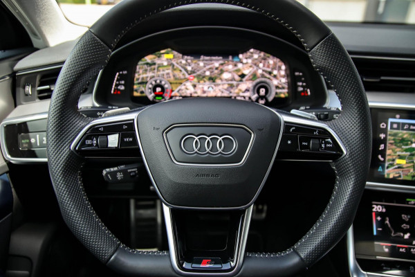 Audi A6 Avant 55 TFSI e Quattro Competition S line Edition 367pk Automaat! Panoramadak|Virtual Cockpit|Leder elektrisch|LED Matrix