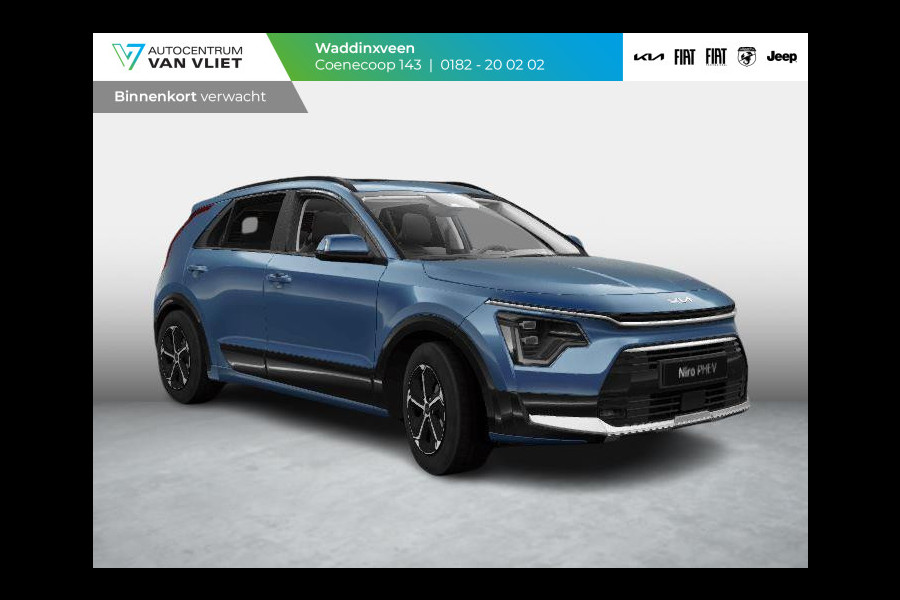 Kia Niro 1.6 GDi PHEV DynamicPlusLine | Schuif-/kanteldak | Stoel-/stuurverwarming | LED | Head-up display | Navi | Clima | Camera