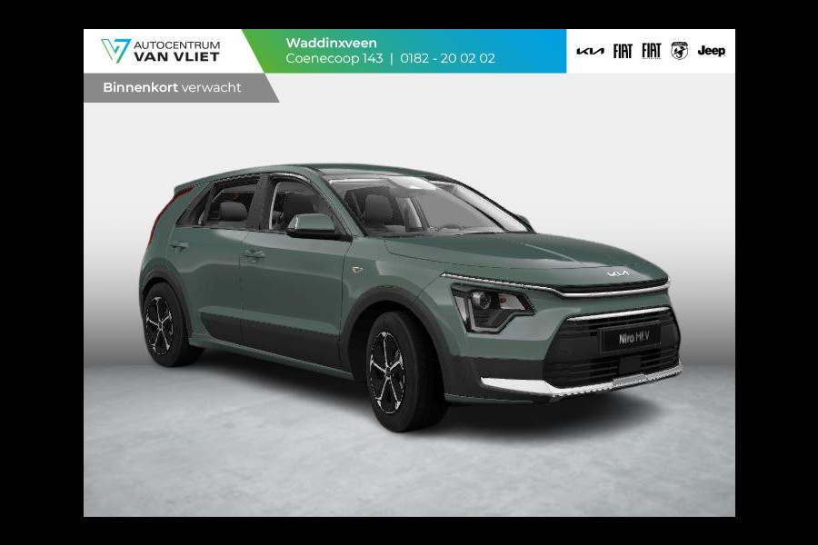 Kia Niro 1.6 GDi Hybrid ComfortLine | Camera | Clima | Carplay | 16'' lichtmetaal | LED