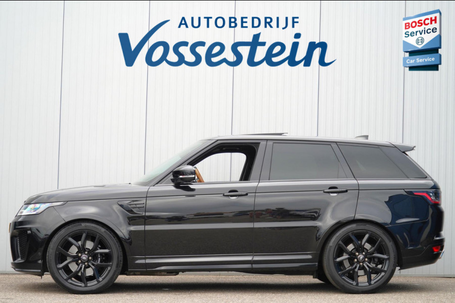 Land Rover Range Rover Sport P575 SVR / Panodak / Nwpr € 243.000 / Trekhaak / Head-Up / Meridian Sound / Dealeronderhouden