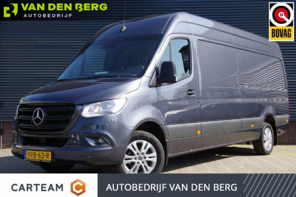 Mercedes-Benz Sprinter 319 3.0 CDI V6 L3H2 AUT-7, LEDER, 3.5T TREKHAAK, CRUISE, MBUX, CAMERA, STANDKACHEL, CLIMA, APPLE CARPLAY/ANDROID AUTO, PARKEERSE