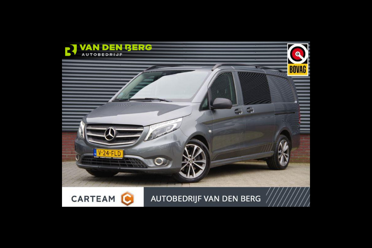 Mercedes-Benz Vito 119 CDI L2, AUT. 2X SCHUIFDEUR, LED, CAMERA, NAVI, CRUISE, AIRCO, PARKEERSENSOREN, APPLE CARPLAY