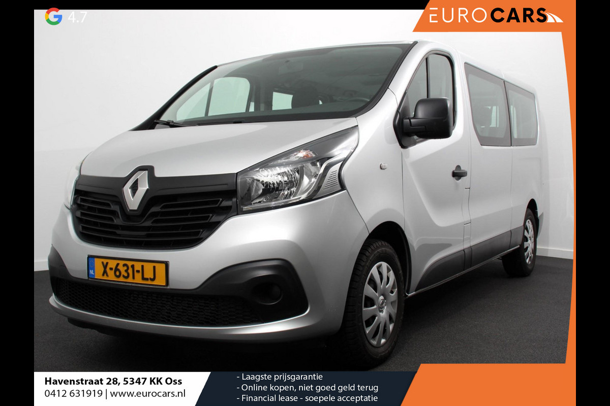 Renault Trafic Passenger 1.6 dCi Grand Authentique Energy 8 persoons ! incl. BPM | Navigatie | Airco voor en achter | Parkeer sensoren | Cruise Control | Bumpers in kleur