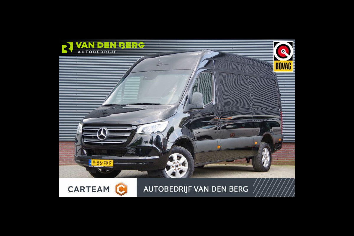 Mercedes-Benz Sprinter 319 3.0 CDI V6 L2H2 AUT. LED, MBUX 10'', 360 CAMERA, ADAPT. CRUISE, STANDKACHEL, VOORRUIT VERWARMING, NAVI, CLIMA, PARKEERSENSOR