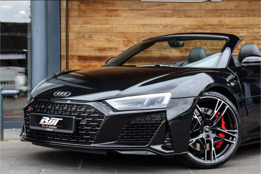 Audi R8 Spyder 5.2 V10 Quattro 620pk**B&O/Camera/Carbon/Led Matrix**