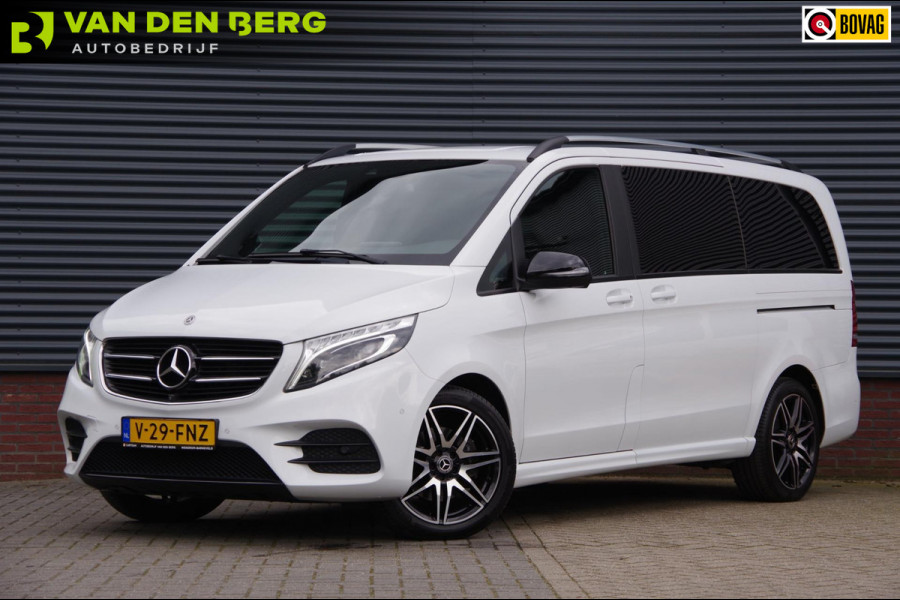 Mercedes-Benz V-Klasse 250d AMG L2 DC-5P. AUT. LED, LEDER, 360 CAMERA, NAVI, CRUISE, CLIMA, PDC, STOELVERWARMING, BLUETOOTH