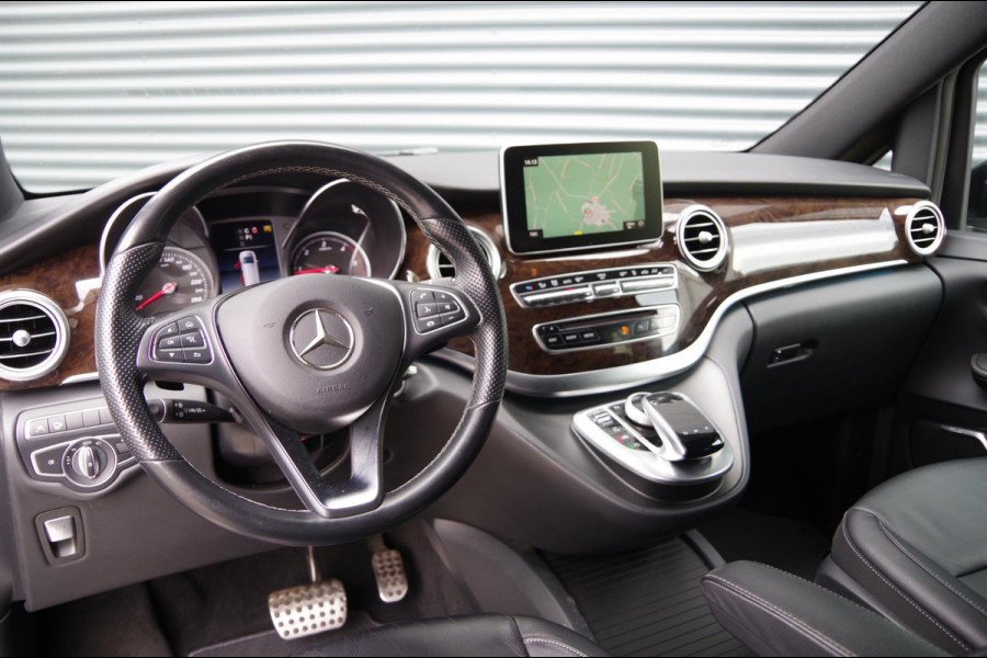 Mercedes-Benz V-Klasse 250d AMG L2 DC-5P. AUT. LED, LEDER, 360 CAMERA, NAVI, CRUISE, CLIMA, PDC, STOELVERWARMING, BLUETOOTH