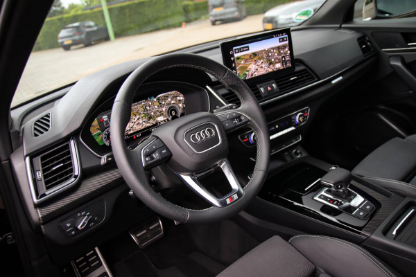 Audi Q5 50 TFSI e Quattro Competition Pro Line S S-Line 299pk Automaat! NIEUW MODEL|1e Eig|DLR|Luchtvering|Virtual Cockpit|Matrix