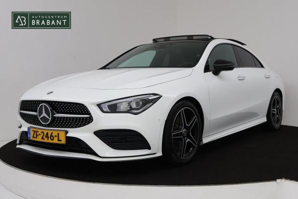 Mercedes-Benz CLA-Klasse 200 Business Solution AMG Automaat (SFEERVERLICHTING, PANO, CRUISE, NAVI, PDC, NL-AUTO, GOED ONDERHOUDEN)