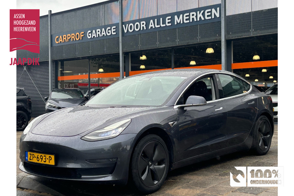 Tesla Model 3 BWJ 2019  351PK Long Range 75 kWh | LEER | CLIMA | NAVI | STOELVERW | CAMERA A | CRUISE | LICHTMETAAL |