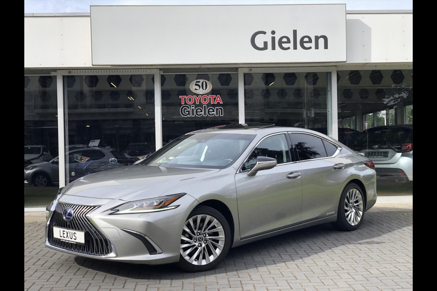 Lexus ES 300h President Line | Schuifdak, 360 Camera, Mark Levinson, Stuurverwarming, Stoelventilatie, Geheugenfunctie, Leer, Alle opties