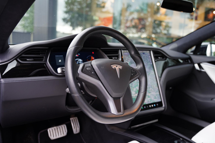 Tesla Model S 100D Performance NL-Auto Wit Leder Panoramadak