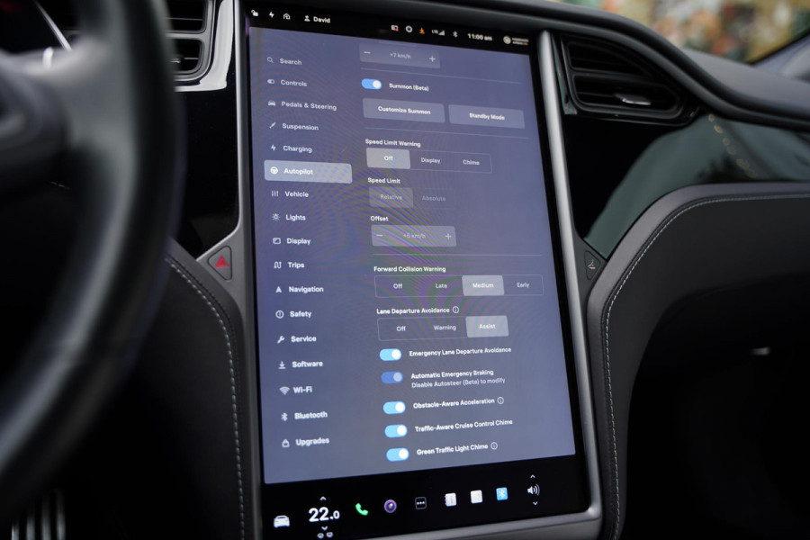 Tesla Model S 100D Performance NL-Auto Wit Leder Panoramadak