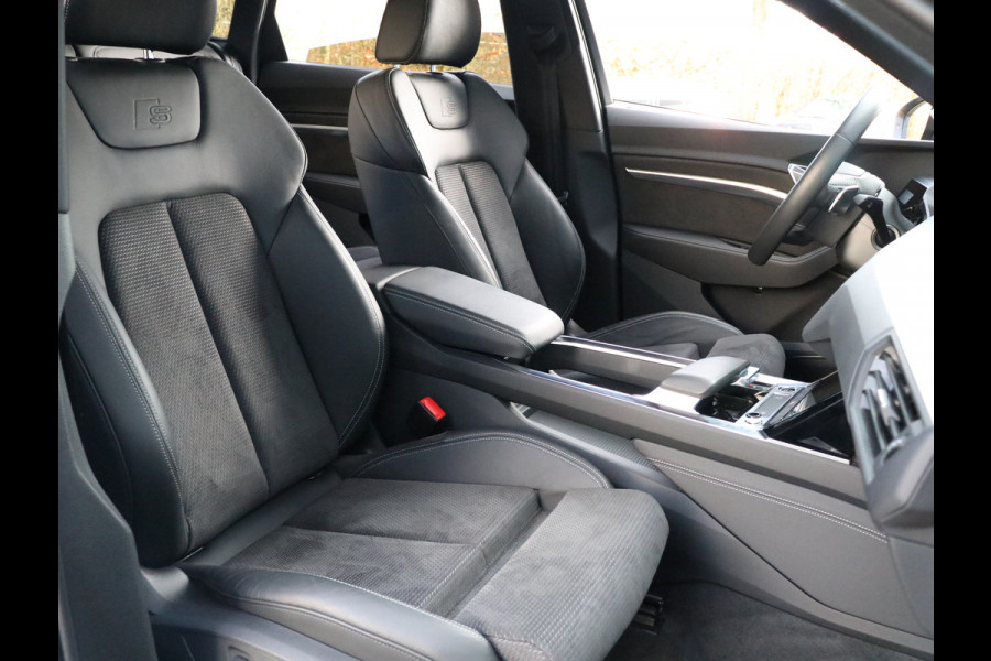 Audi e-tron Sportback 313pk 50 quattro S edition 71 kWh Camera | Elektr. stoelen | Head-Up | Navi | S-Line | Stoelverwarming