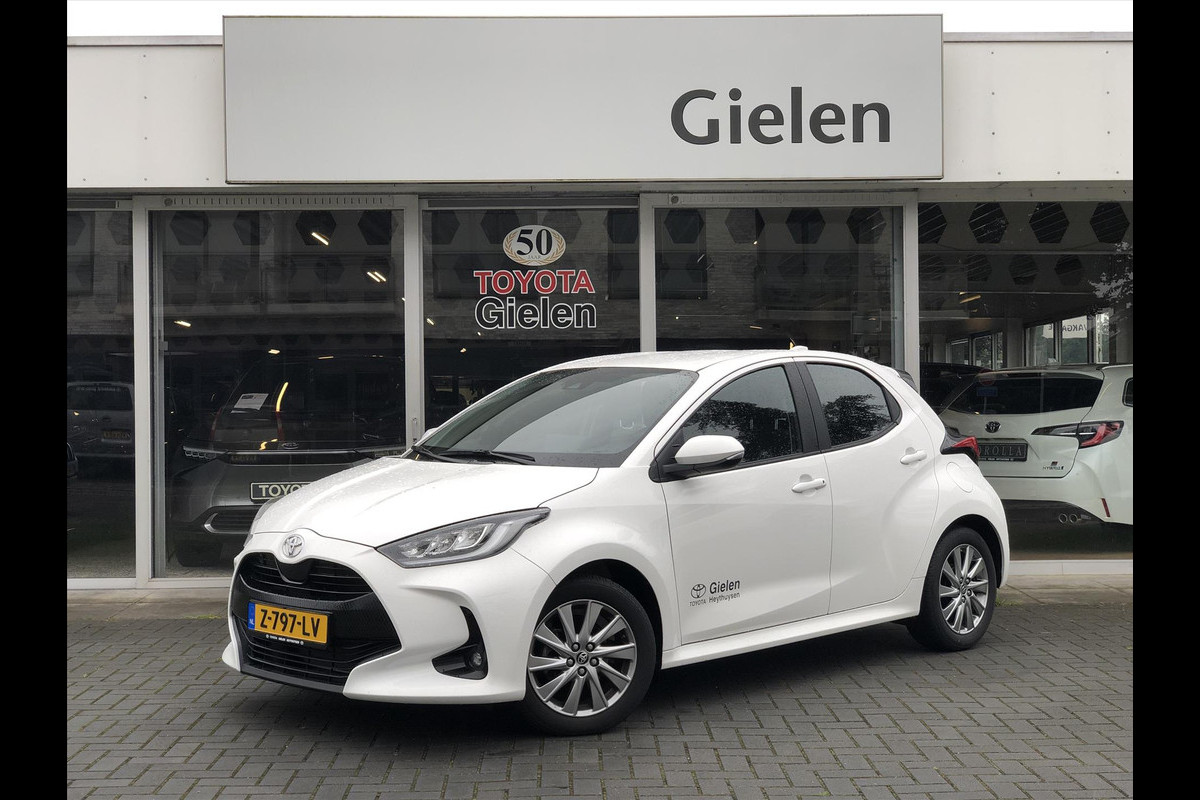 Toyota Yaris 1.5 VVT-i Dynamic Plus | Apple CarPlay/Android auto, Stoel + Stuurverwarming, Lichtsensor, Regensensor, Lichtmetalen velgen