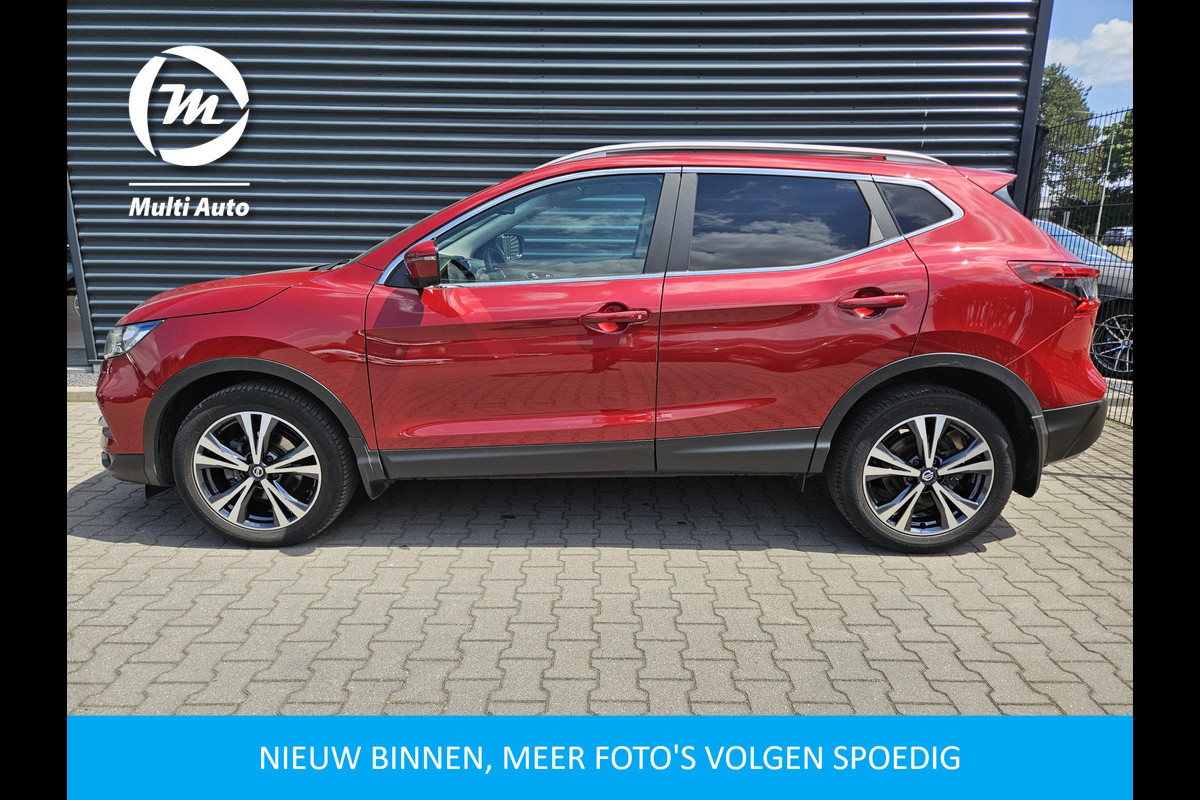 Nissan QASHQAI 1.3 DIG-T N-Connecta 160pk Dealer O.H | Panodak | Apple Carplay | 360 Camera | Sportstoelen Verwarmd | Keyless | 18"L.M | Navi | DAB |