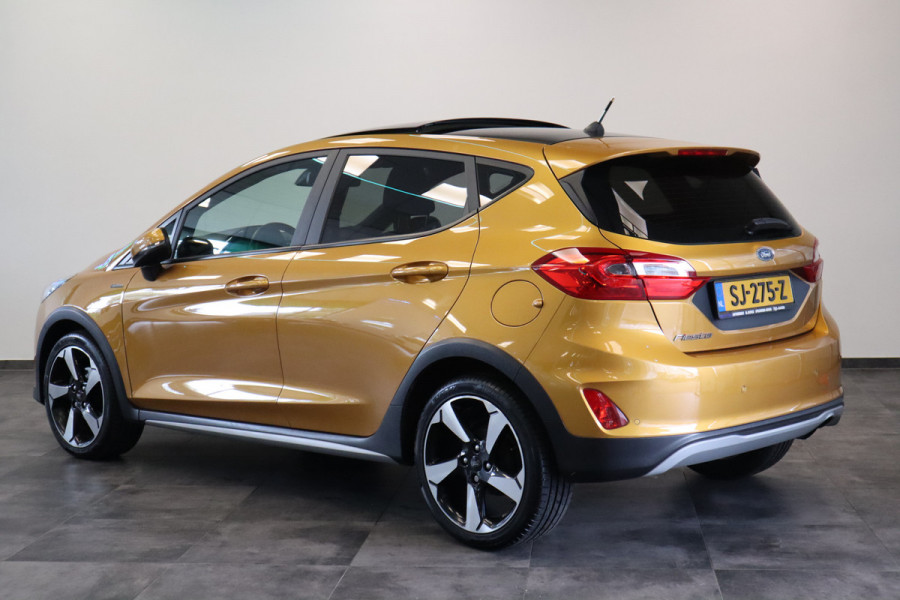 Ford Fiesta 1.0 EcoBoost Active First Edition Navigatie Pdc Panoramadak Cruise Clima 17"LM 2 jaar garantie mogelijk* (vraag naar de voorwaarden)