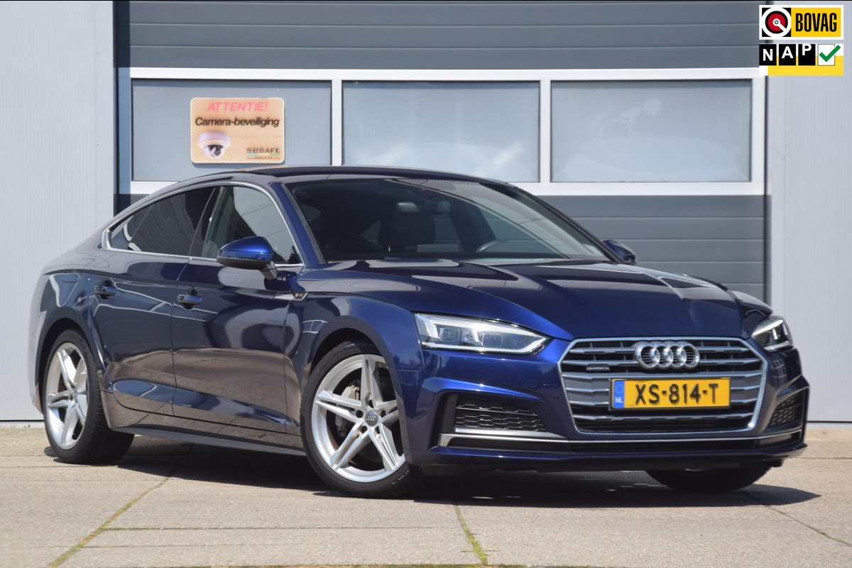 Audi A5 Sportback 45 TFSI quattro Sport S-line Edition LEDER/GEPERFOREERD ALCANTARA/VERWARMDE VOORSTOELEN EN ACHTERBANK