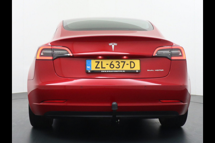 Tesla Model 3 Long Range AWD 75 kWh ORG. NL. NAP KM. | TREKHAAK MET TREKGEWICHT!!! | AUTOPILOT | PANO