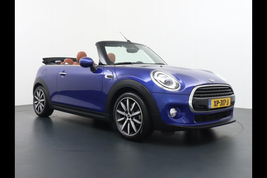 MINI Cabrio 1.5 Cooper Chili VAN: 28.900,- VOOR 22.877,- EINDEJAARSVOORDEEL: 6.023,-|ORIG. NL | LEER| STOELVERWARMING|