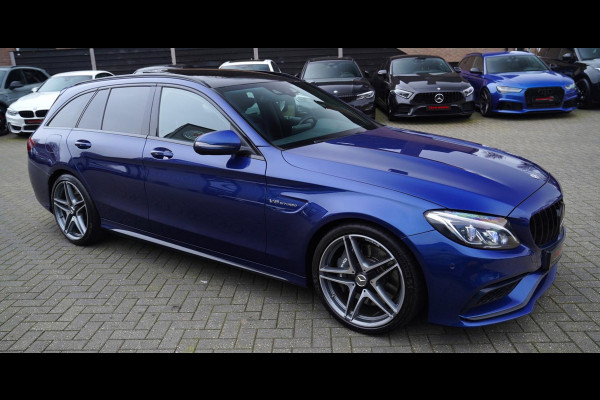 Mercedes-Benz C-Klasse Estate 63 AMG Edition 1 | Panorama | Burmester | IWC | Sfeerverlichting | Dealer onderhouden | Stuur assist