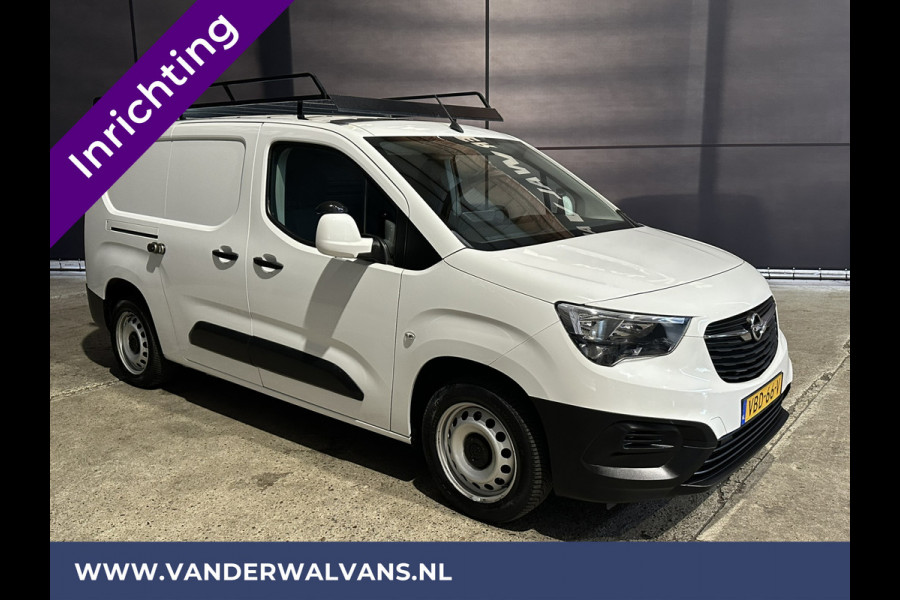 Opel Combo 1.6D 100pk L2H1 Inrichting Euro6 Airco | Imperiaal | Apple Carplay | Navigatie Trekhaak, cruisecontrol, parkeersensoren, zijdeur