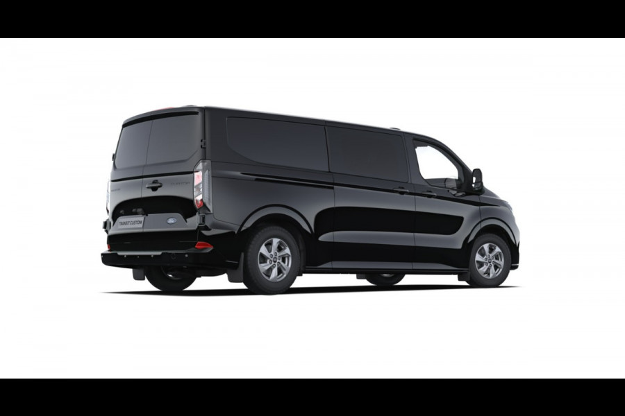 Ford Transit Custom 320 2.0 TDCI L2H1 Limited DC 170pk - Adaptive Cruise - Navi - 2x Schuifdeur - Verwarmd stuur - 70l tank - 17" LM velgen - Rijkla