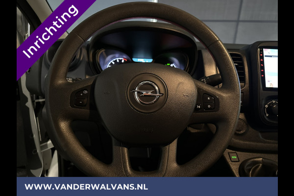 Opel Vivaro 1.6CDTI 126pk L1H1 inrichting Euro6 Airco | Omvormer | Navigatie | Camera LED, Cruisecontrol, parkeersensoren, Trekhaak