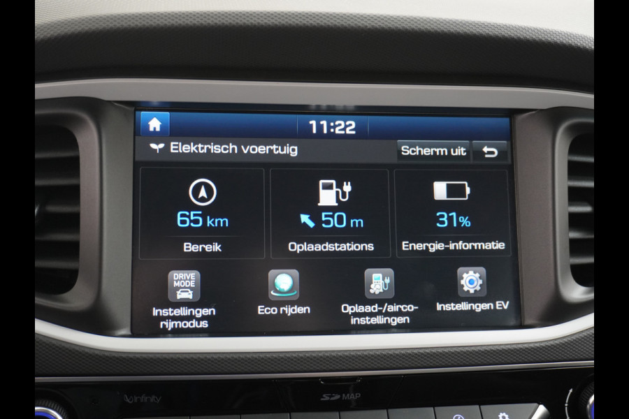 Hyundai IONIQ Premium * 13.840 na subsidie* EV Leer Schuifdak Navi Camera Adaptive-Cruise Elektr.Verst.Stoel Stuurverw. Apple/Android Pdc Elek Blindspot Lane-dep. Led Tel. Usb Ecc Isofix 16''LM