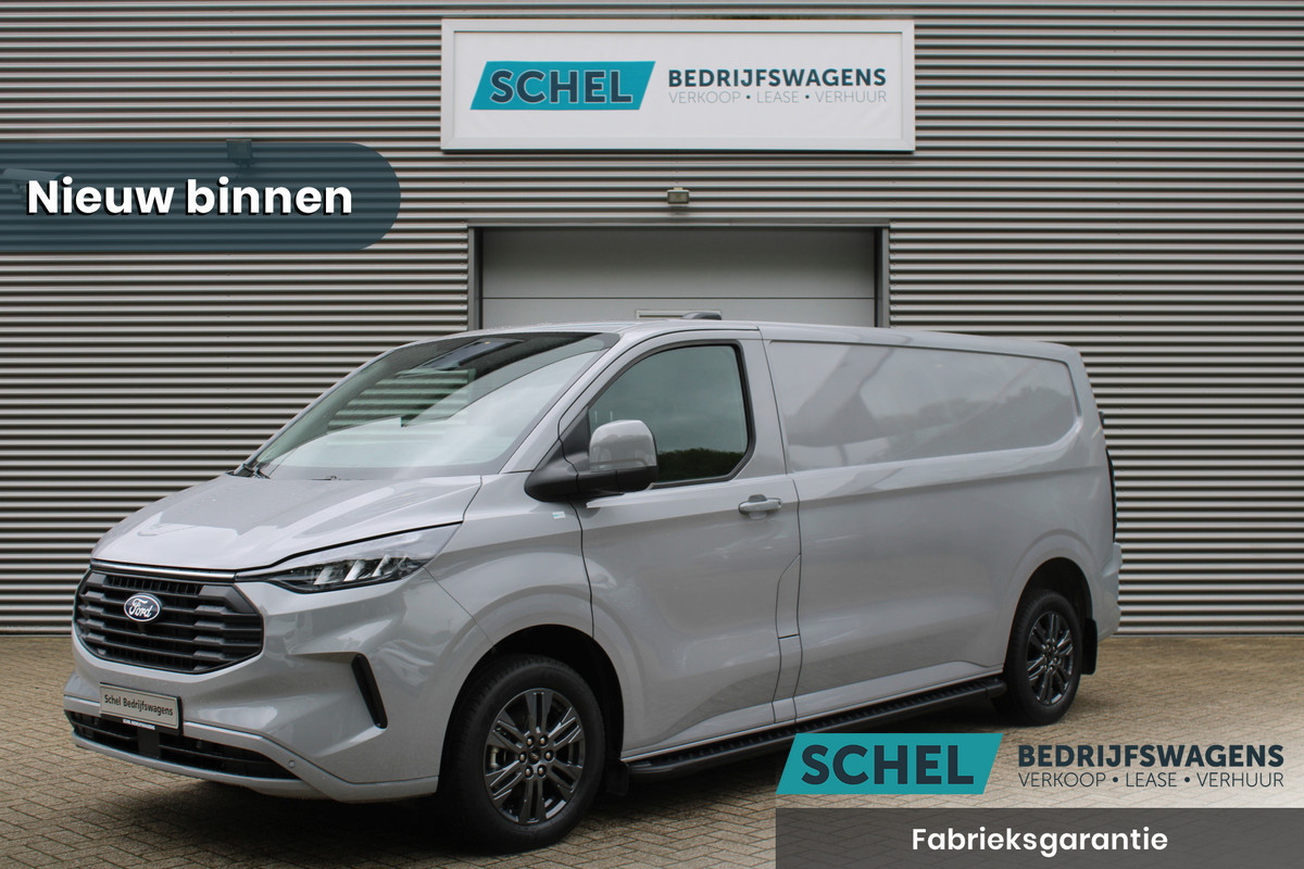 Ford Transit Custom 320 2.0 TDCI L2H1 Limited 170pk - Adaptive Cruise - Verwarmd stuur - Blind spot - Navigatie - Camera - Draadloos laden - Rijklaa