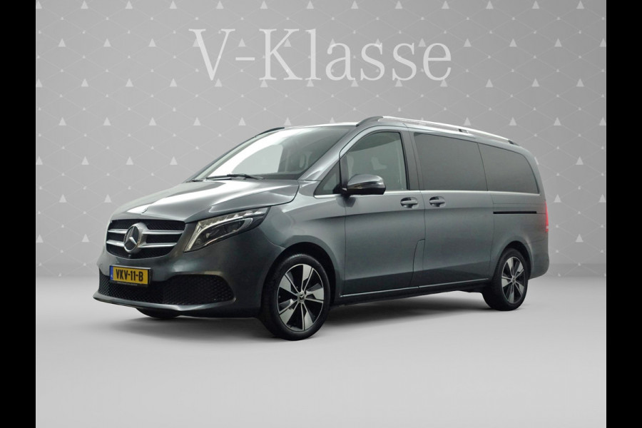 Mercedes-Benz V-Klasse 300d Lang Dubbel Cabine AMG Exclusive 240pk 9G Aut- Leer I Xenon I Burmester I 360 Cam I Sfeerverlichting