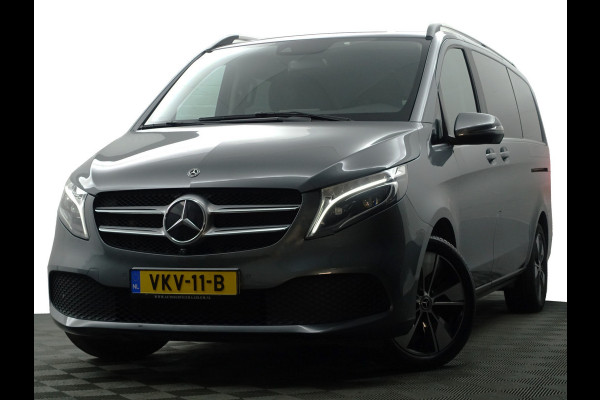 Mercedes-Benz V-Klasse 300d Lang Dubbel Cabine AMG Exclusive 240pk 9G Aut- Leer I Xenon I Burmester I 360 Cam I Sfeerverlichting