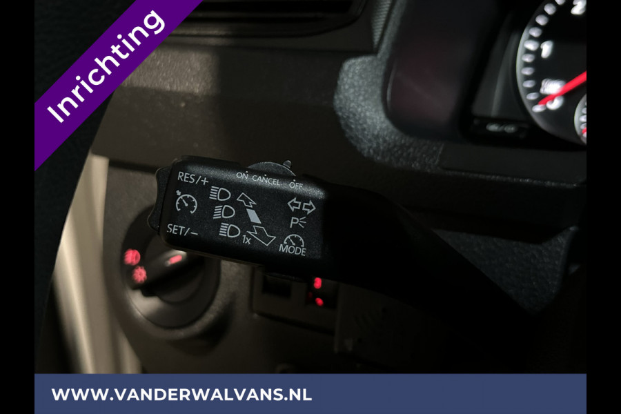 Volkswagen Caddy 2.0 TDI L1H1 inrichting Euro6 Airco | Navigatie | Camera | Cruisecontrol | Trekhaak parkeersensoren, Apple Carplay, Android auto, verwarmde vooruit