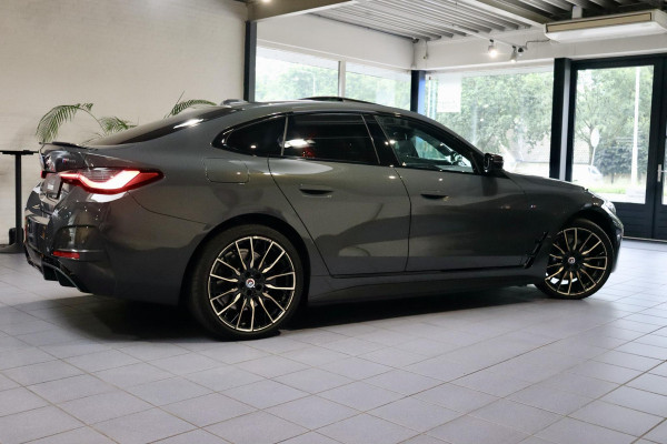 BMW i4 M50 M zetels|NL|1st eig|Carbon|VOL|Dravitgrau