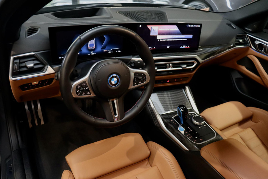 BMW i4 M50 M zetels|NL|1st eig|Carbon|VOL|Dravitgrau