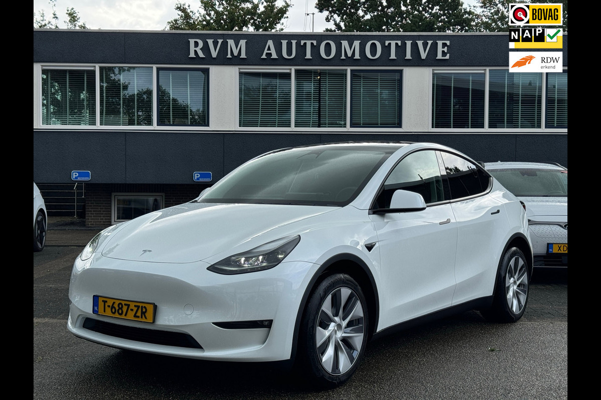 Tesla Model Y Long Range AWD 75 kWh | ORG. NL. NAP KM. | UNIEKE KMSTAND! | AUTOPILOT | LEDER | PANO