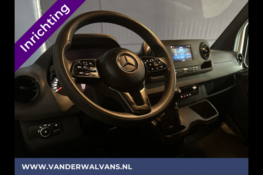 Mercedes-Benz Sprinter 316 CDI 163pk 3500kg Trekhaak L2H2 inrichting Euro6 Airco | Camera | Cruisecontrol Parkeersensoren, Apple Carplay & Android Auto