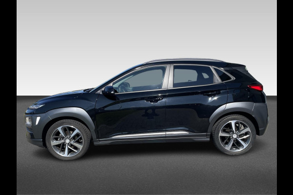 Hyundai Kona 1.0T Premium | navigatie | leder | stoelverwarming & koeling | head-up display | blind spot | trekhaak