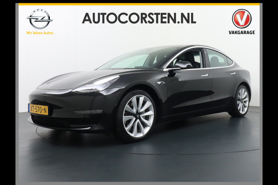 Tesla Model 3 Long Range 75 kWh 441PK 4wd 19" AutoPilot Pano.dak Camera Leer Adaptive-Cruise+Stop&Go  PDC-A+Voor Wifi Ecc Pdc Cruise Dual Moto Origineel Nederlandse auto !