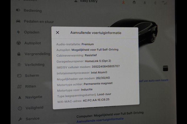 Tesla Model 3 Long Range 75 kWh 441PK 4wd 19" AutoPilot Pano.dak Camera Leer Adaptive-Cruise+Stop&Go  PDC-A+Voor Wifi Ecc Pdc Cruise Dual Moto Origineel Nederlandse auto !