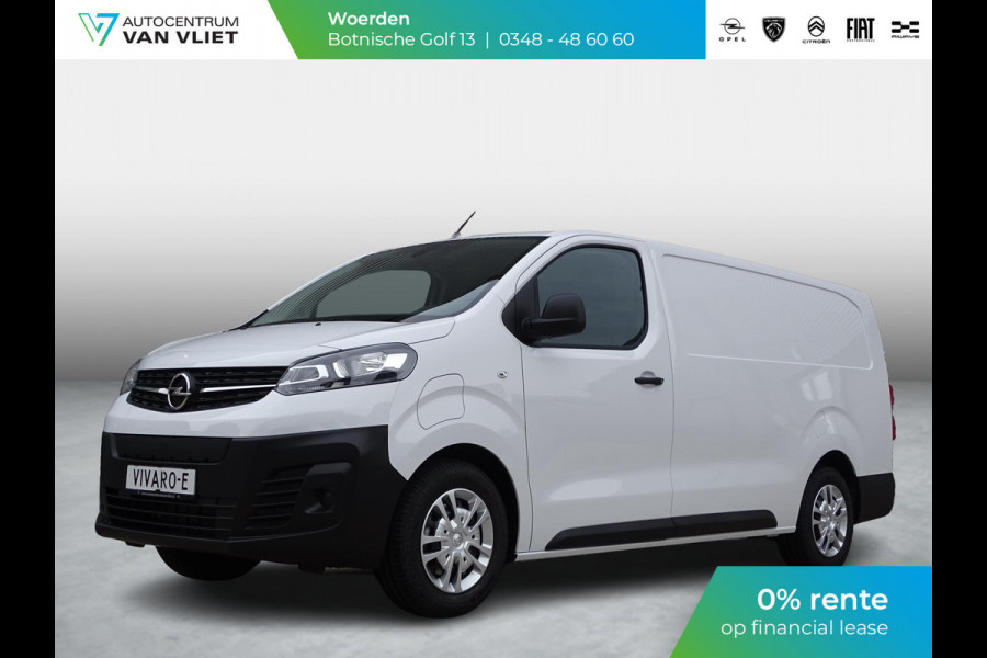 Opel Vivaro Electric L3 75 kWh | 0% rente | camera | navi incl. Apple Carplay | e-Call pakket | Comfort tussenschot