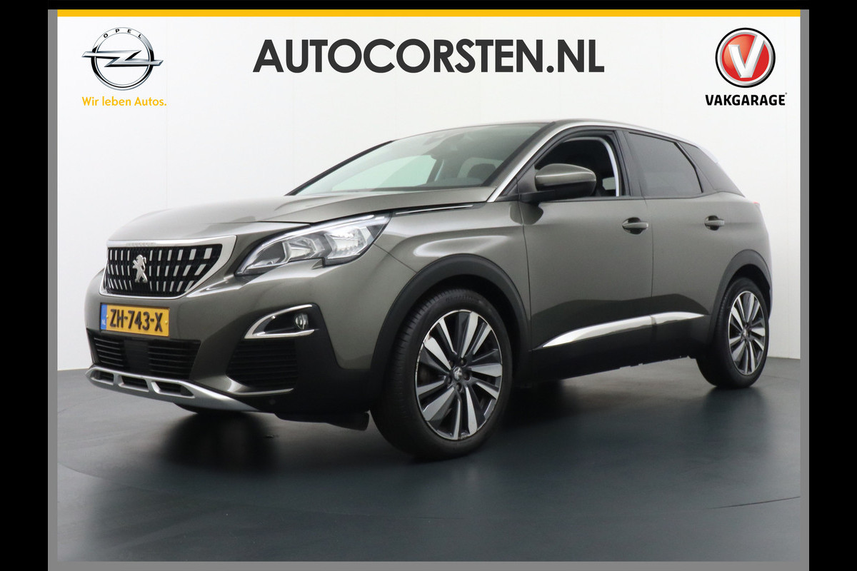 Peugeot 3008 T 131pk Navi Camera Apple Carplay Android 19" MirrorLink App Digit.Dashb.Elektr.A-Klep Ecc Keyless Pdc-A+Voor Priv.Glass Visio-p Virtual Cockpit 1.2 PureTech Premium 2 Orig.NLauto 1e eigenaar Lease Premium EURO6 1400kg trekvermogen